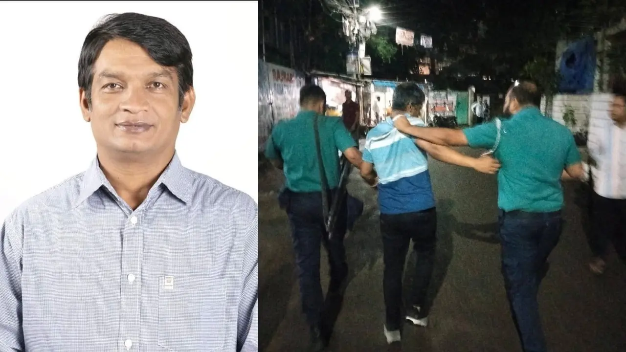 সাবেক চেয়ারম্যানকে ধরে পুলিশে দিল বৈষম্যবিরোধীরা